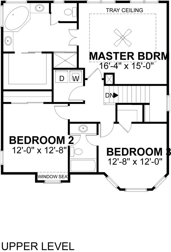 Upper Level Floorplan